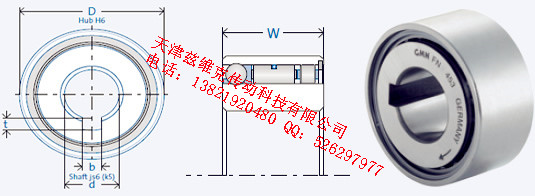 GMNFN453Z單向軸承圖紙